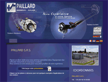 Tablet Screenshot of paillard.fr