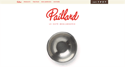 Desktop Screenshot of paillard.ca